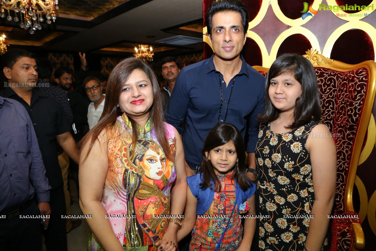 Sonu Sood launches Almas Palace - A Royal Multicusine Restaurant at Jubilee Hills, Hyderabad