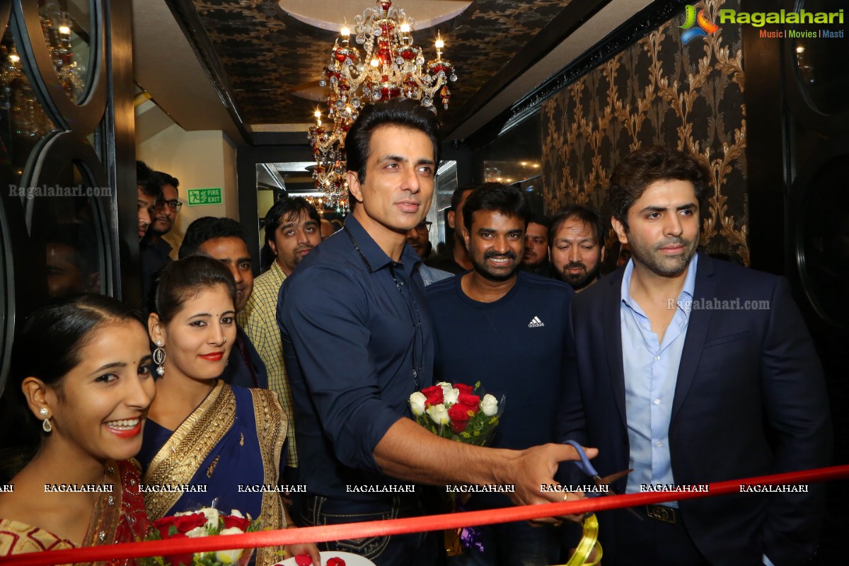 Sonu Sood launches Almas Palace - A Royal Multicusine Restaurant at Jubilee Hills, Hyderabad