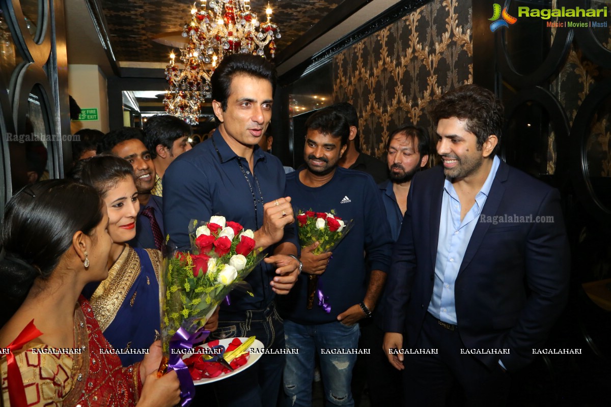 Sonu Sood launches Almas Palace - A Royal Multicusine Restaurant at Jubilee Hills, Hyderabad