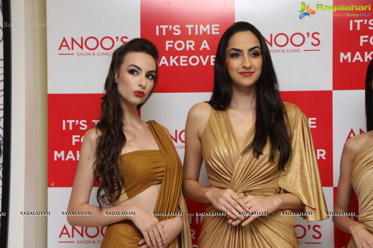 Dhanya Balakrishna launches Anoos Salon & Clinic at Kompally, Hyderabad