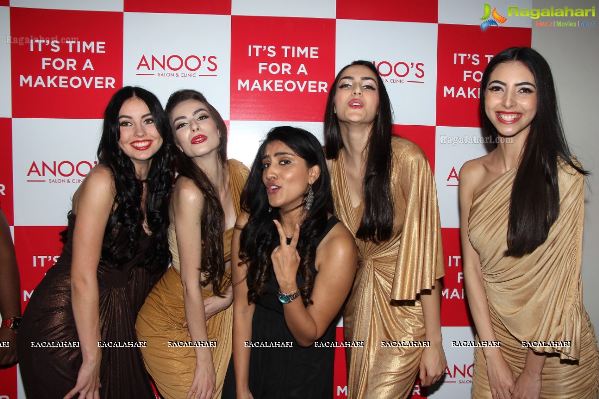 Dhanya Balakrishna launches Anoos Salon & Clinic at Kompally, Hyderabad