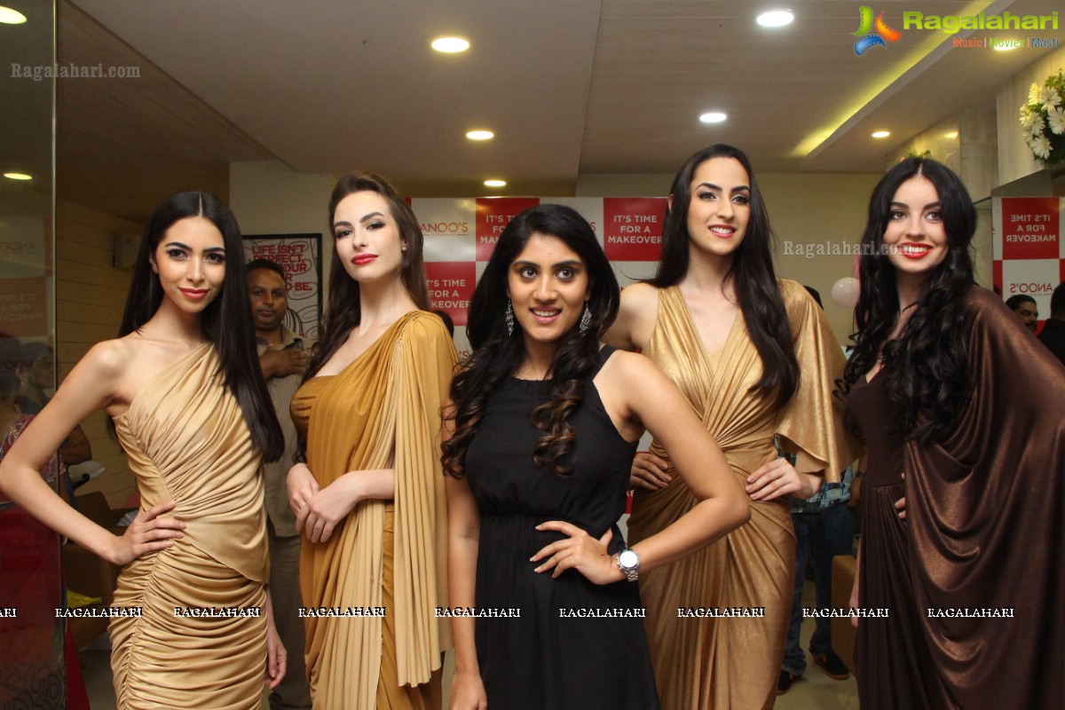 Dhanya Balakrishna launches Anoos Salon & Clinic at Kompally, Hyderabad