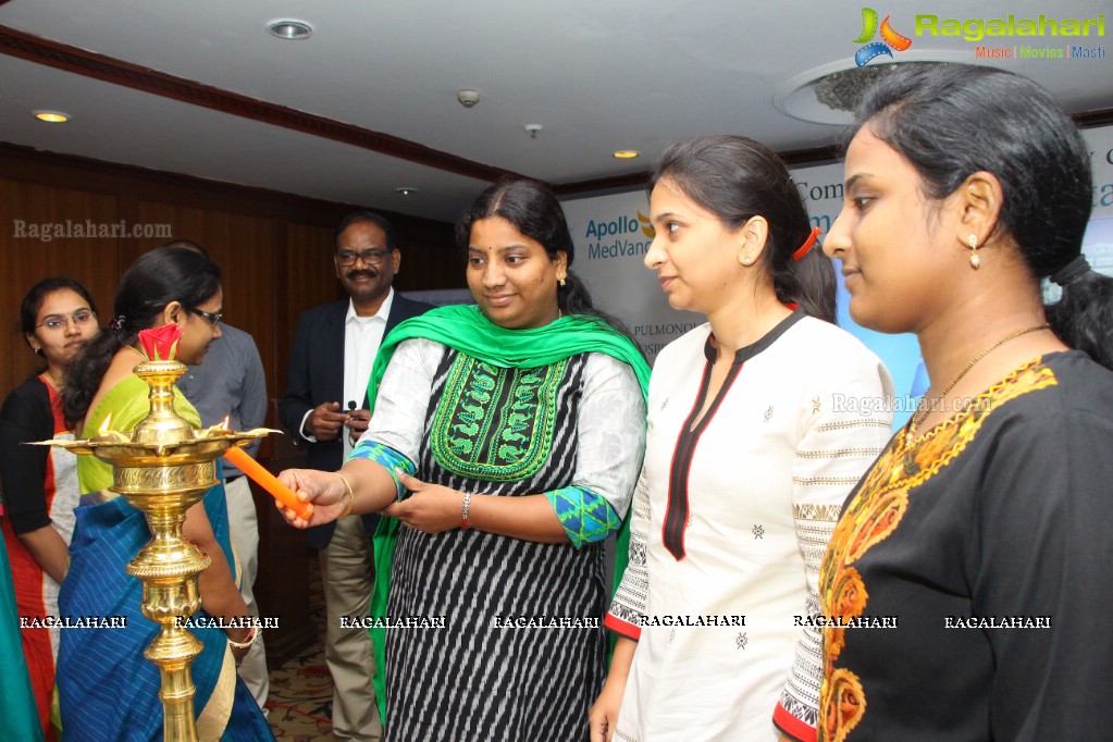 Inauguration of Symposium on Pulmonary Rehabilitation by Apollo Hospitals