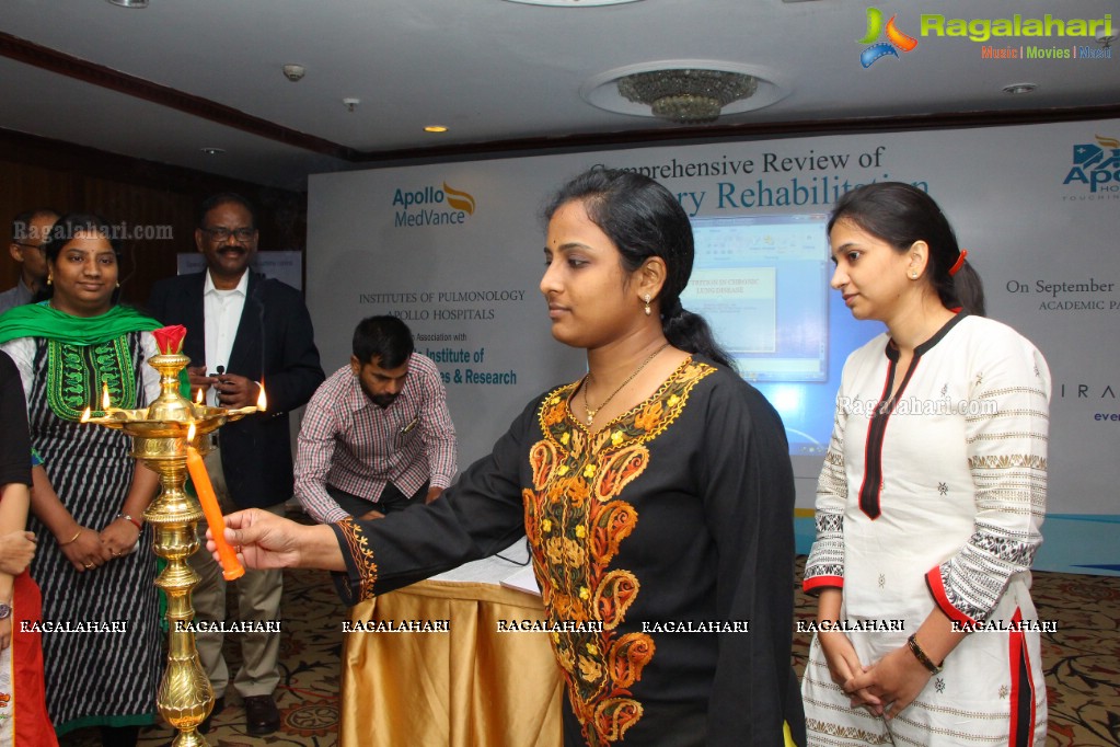 Inauguration of Symposium on Pulmonary Rehabilitation by Apollo Hospitals