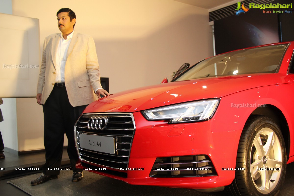 The New Audi A4 Launch at Audi Hyderabad, Banjara Hills, Hyderabad