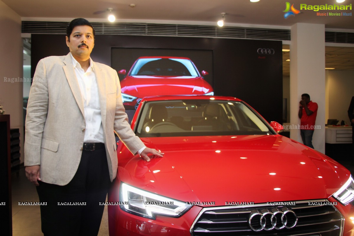 The New Audi A4 Launch at Audi Hyderabad, Banjara Hills, Hyderabad