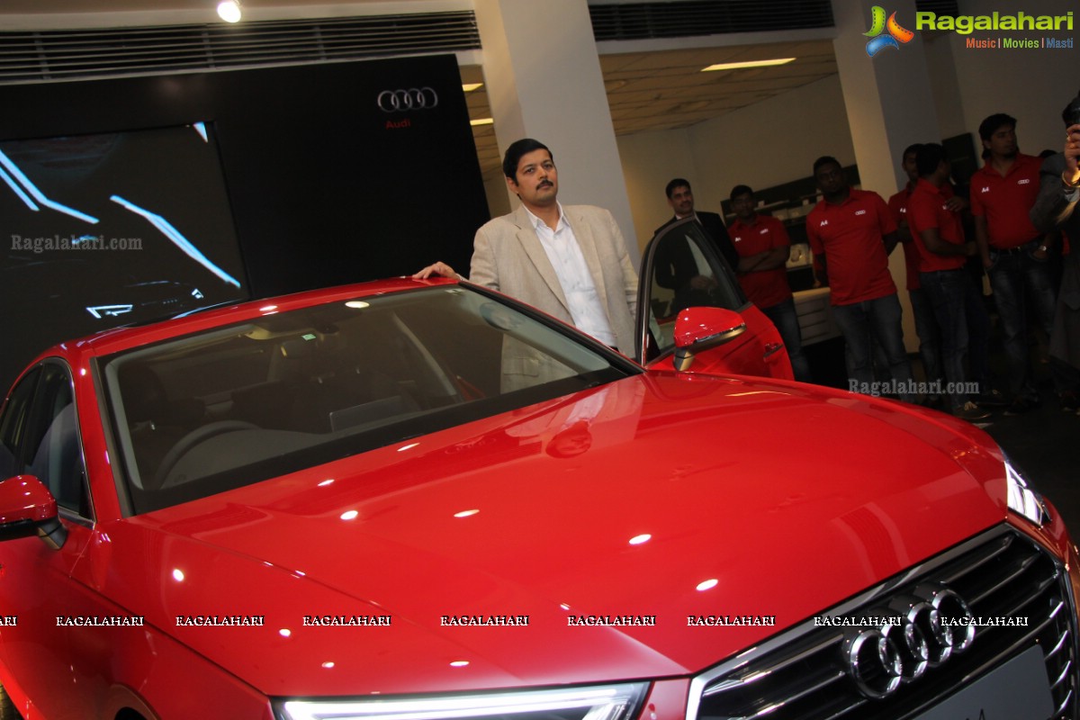 The New Audi A4 Launch at Audi Hyderabad, Banjara Hills, Hyderabad