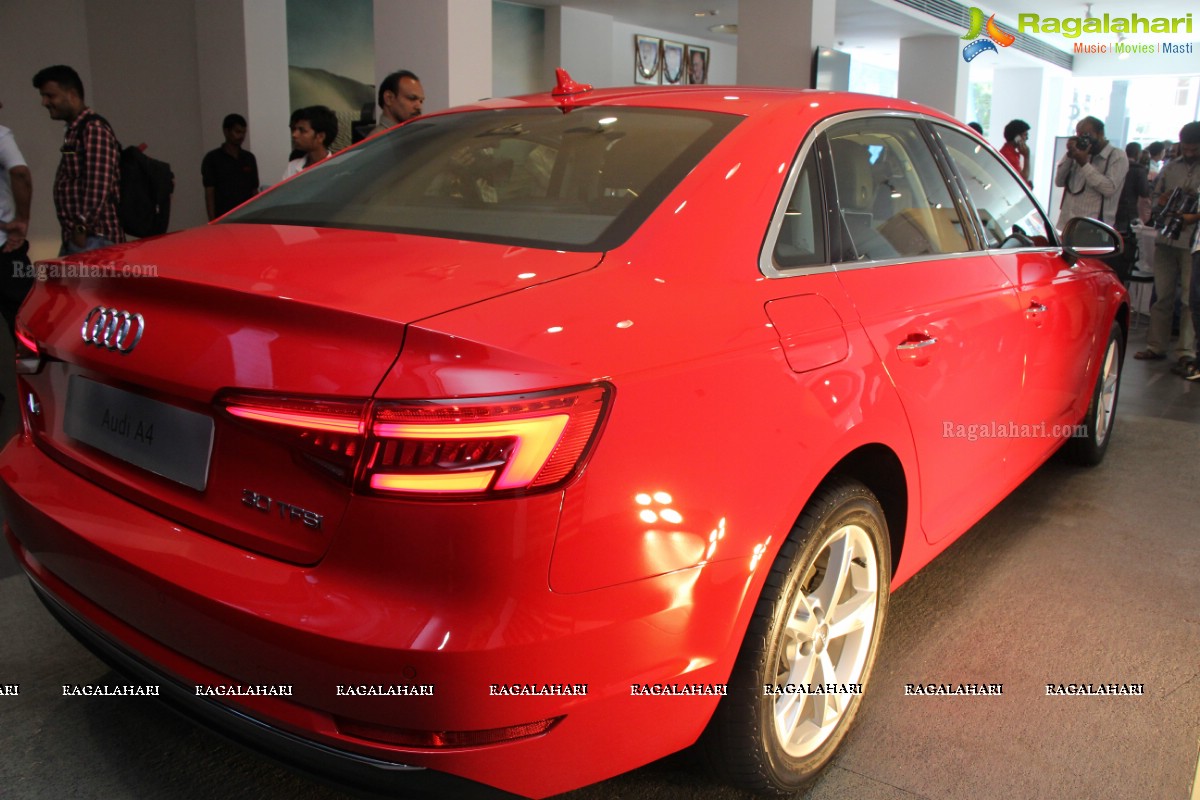 The New Audi A4 Launch at Audi Hyderabad, Banjara Hills, Hyderabad