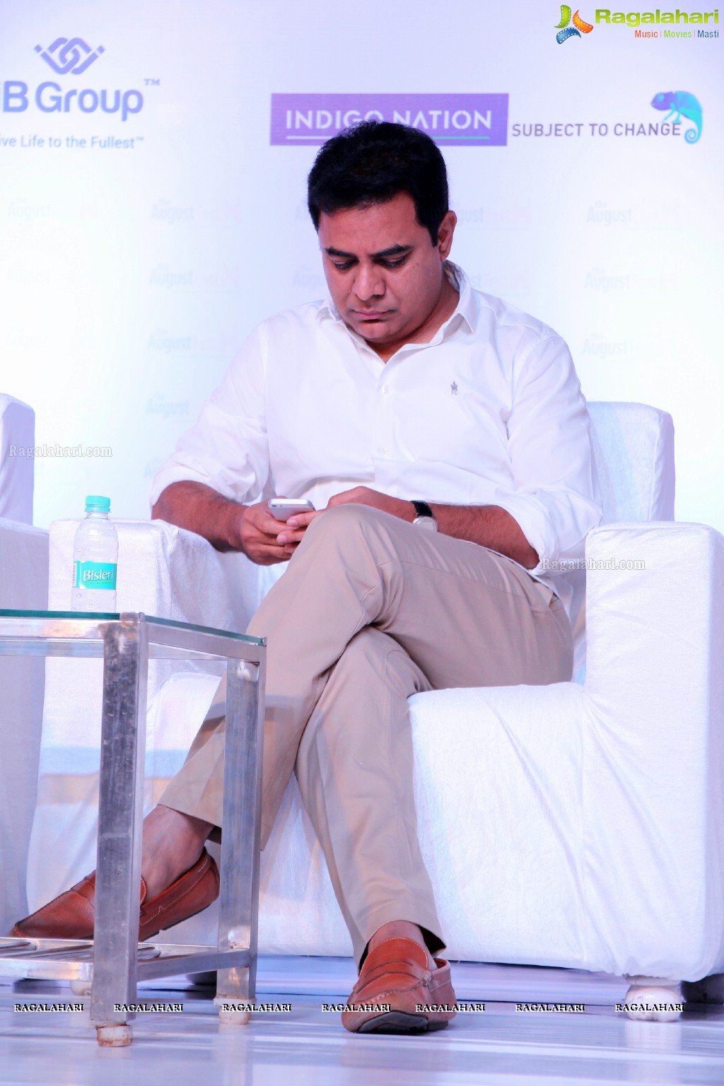 KTR inaugurates The August Fest - India's Largest Startup Conference, Hyderabad