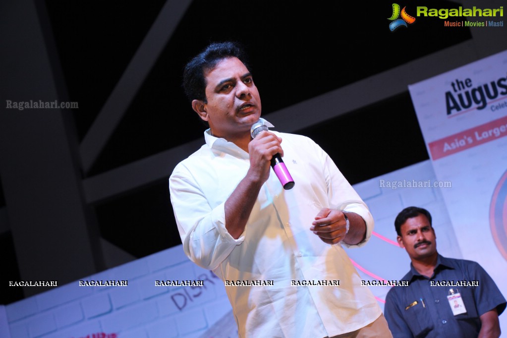 KTR inaugurates The August Fest - India's Largest Startup Conference, Hyderabad