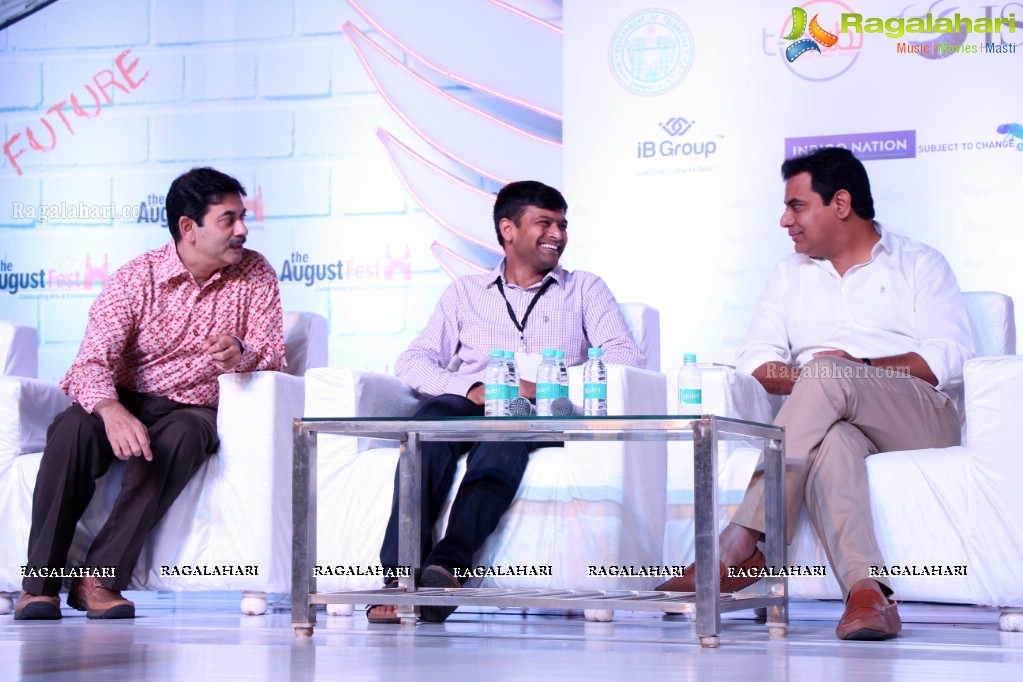 KTR inaugurates The August Fest - India's Largest Startup Conference, Hyderabad