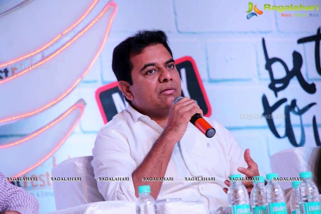 KTR inaugurates The August Fest - India's Largest Startup Conference, Hyderabad