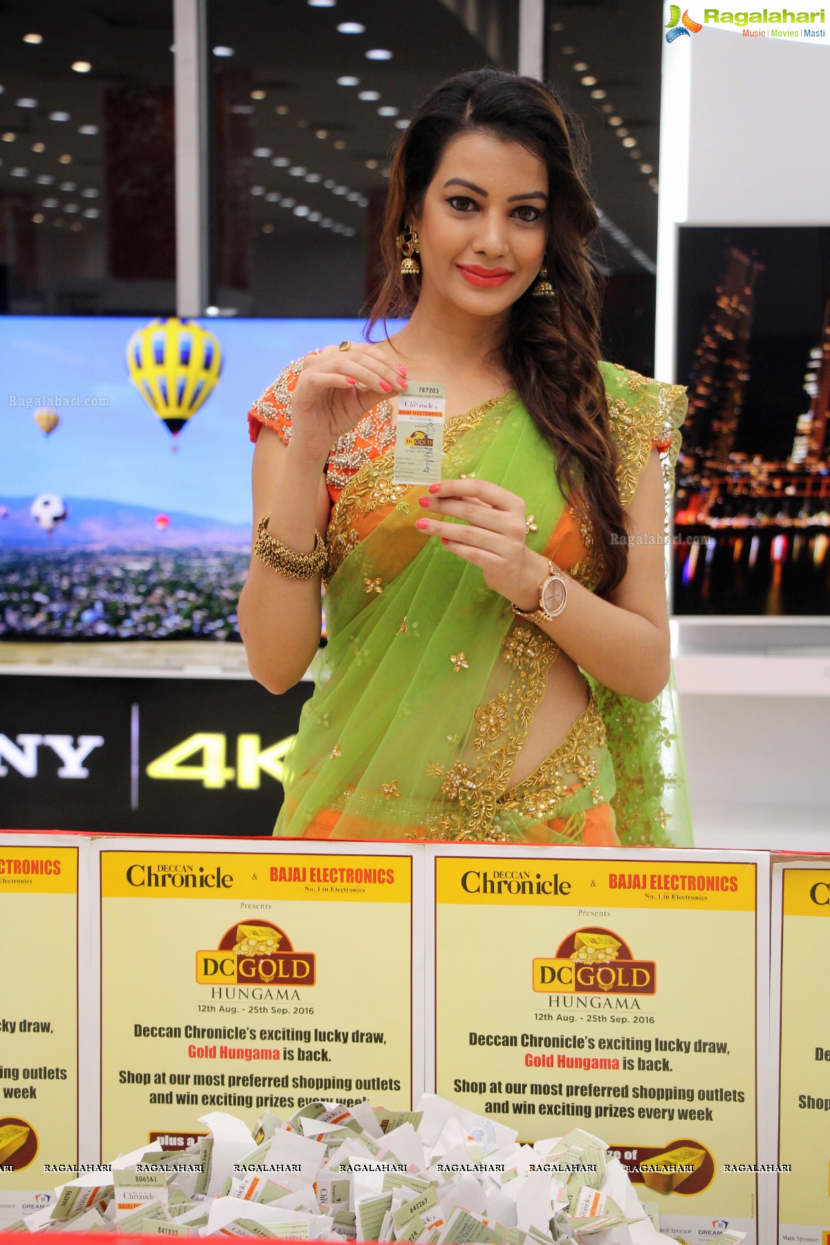 Diksha Panth announces winners of Bajaj Electronics 1 KG Gold Bumper Draw