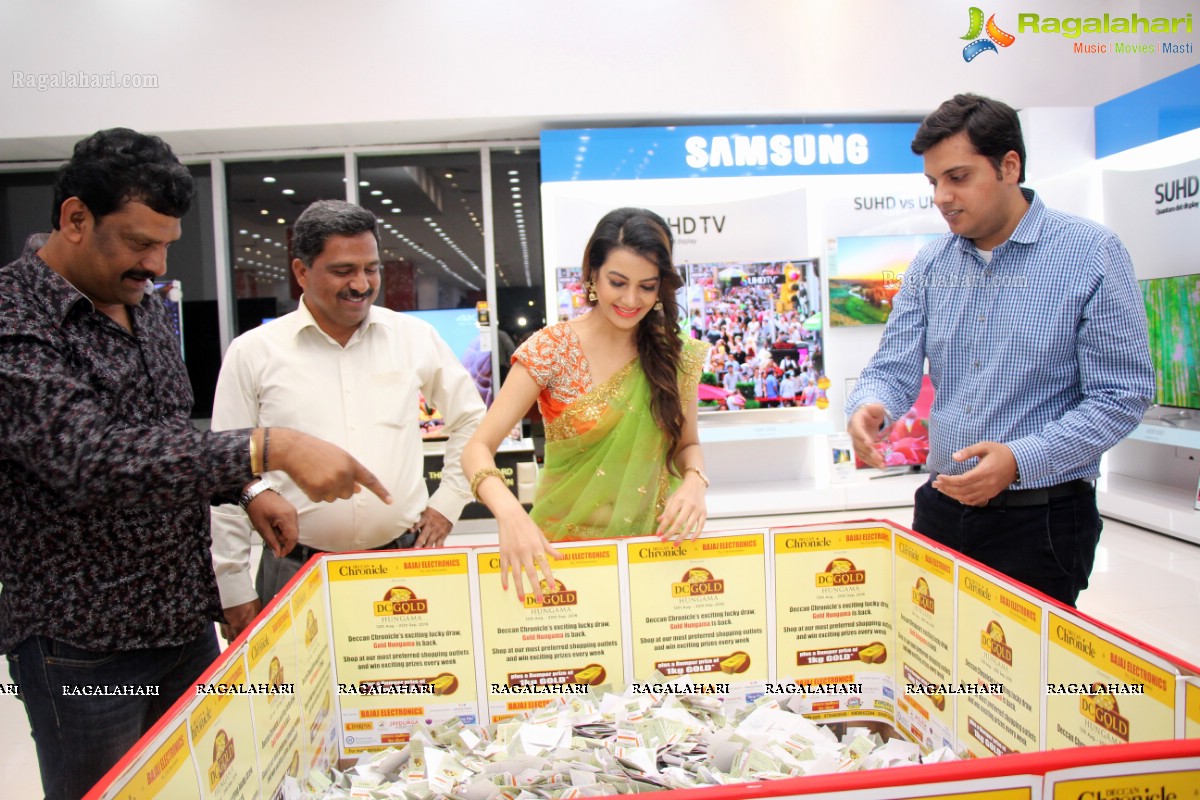 Diksha Panth announces winners of Bajaj Electronics 1 KG Gold Bumper Draw