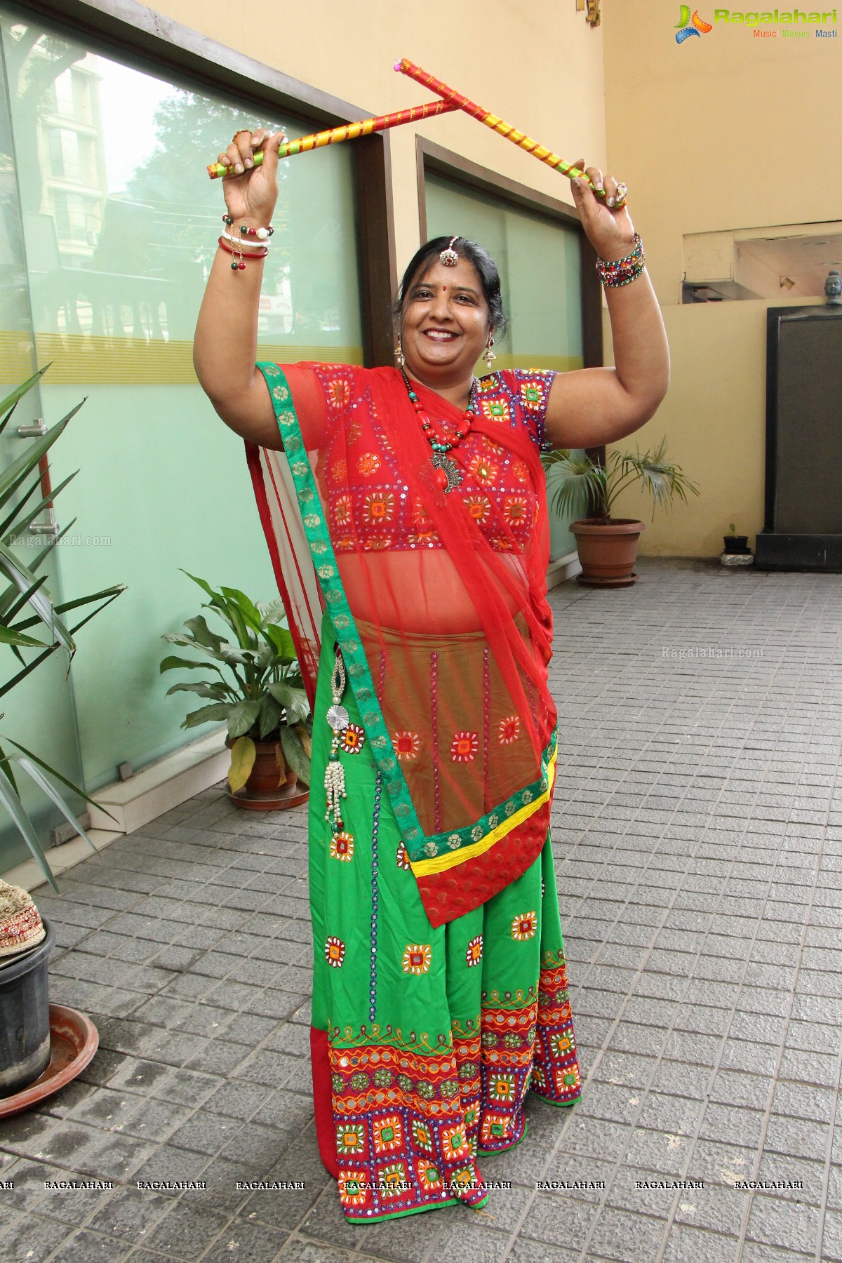 The Belle Femme Garba Dandiya at Hotel Royal Reve, Secunderabad