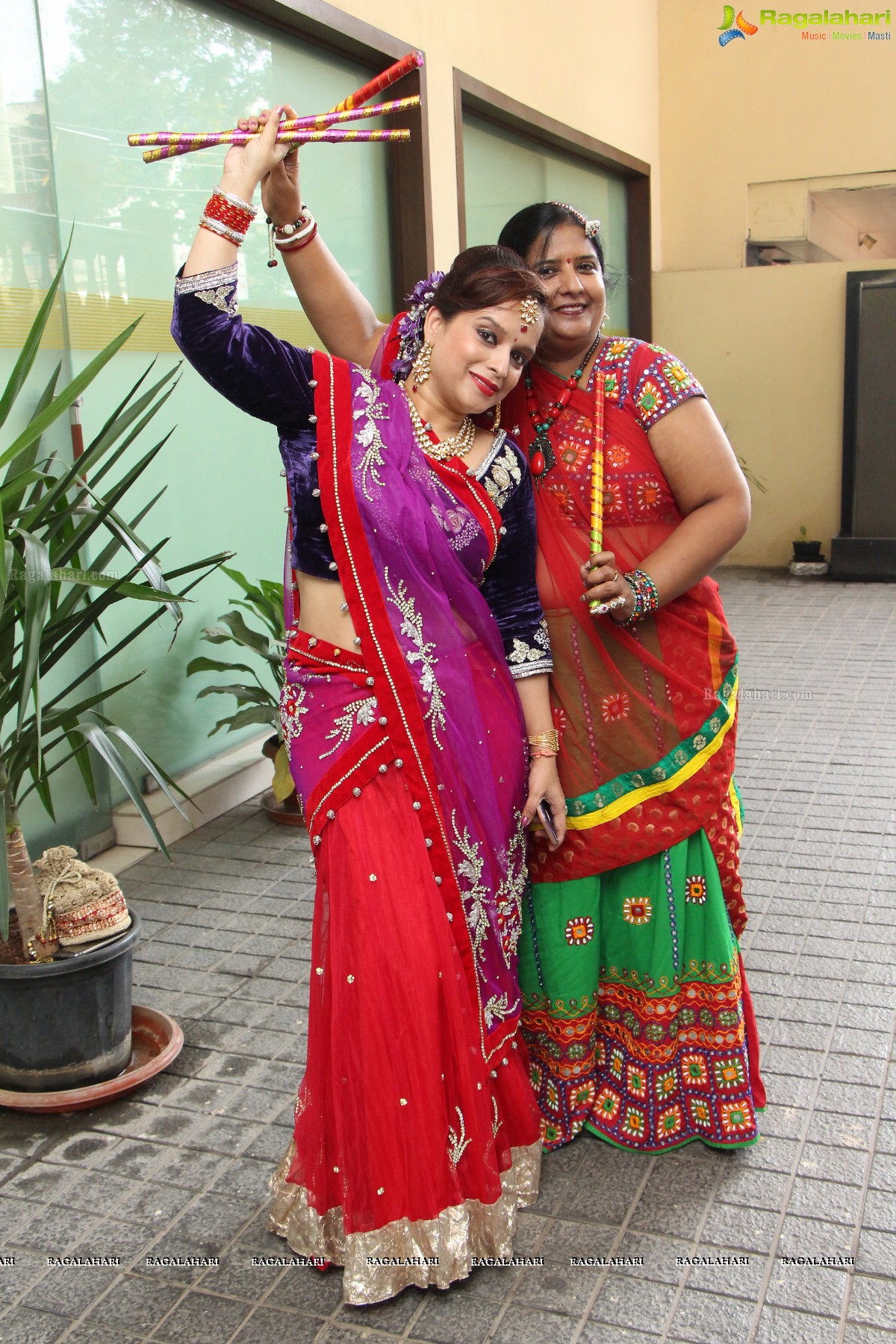 The Belle Femme Garba Dandiya at Hotel Royal Reve, Secunderabad