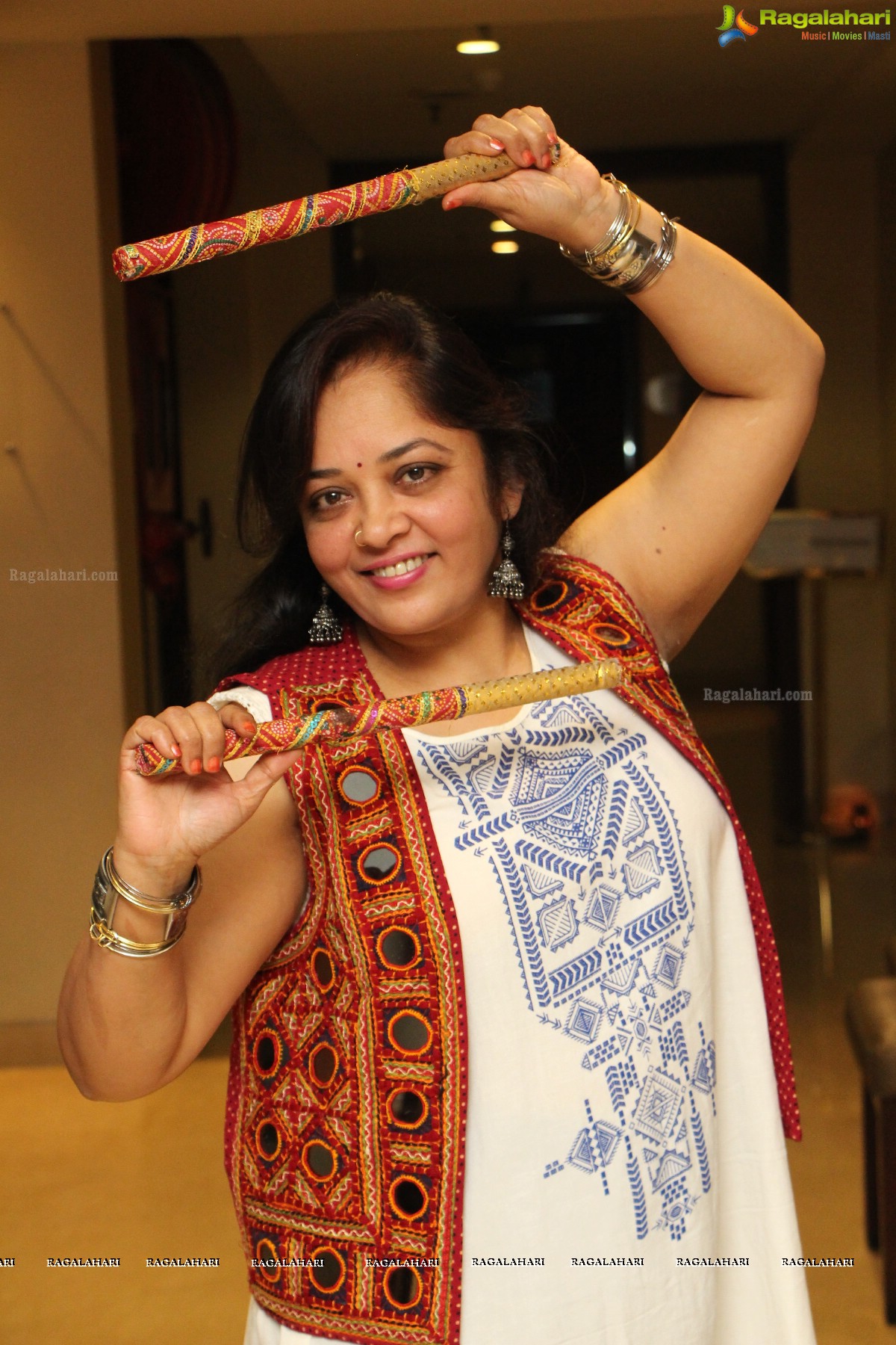 The Belle Femme Garba Dandiya at Hotel Royal Reve, Secunderabad