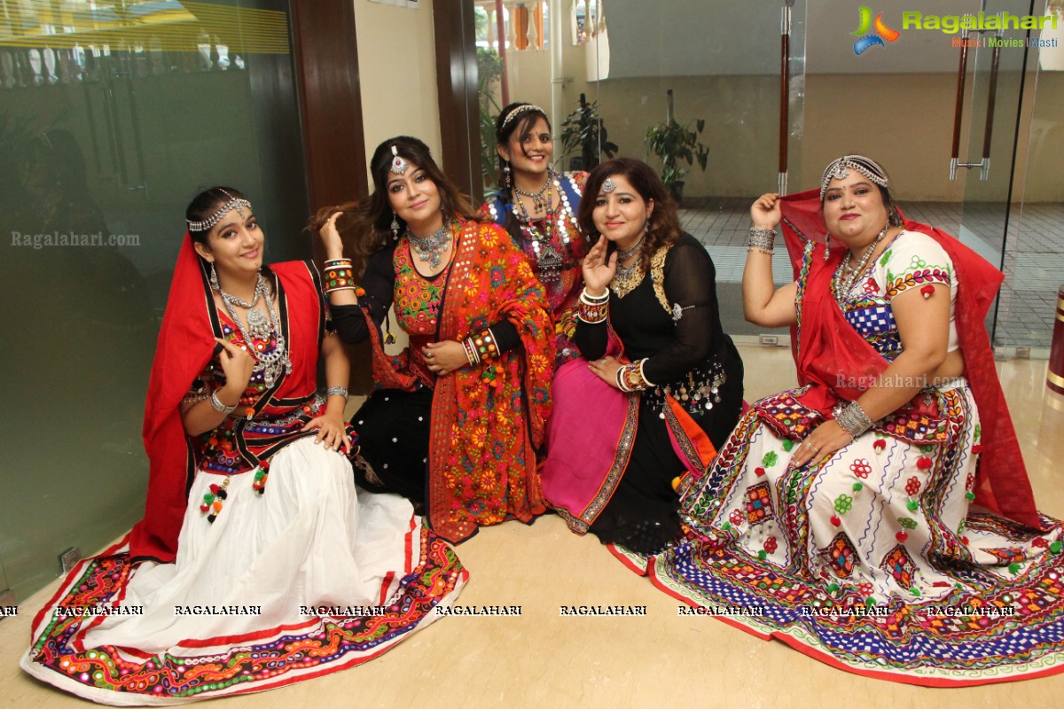 The Belle Femme Garba Dandiya at Hotel Royal Reve, Secunderabad