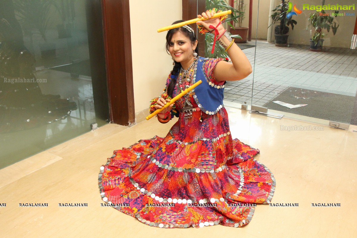 The Belle Femme Garba Dandiya at Hotel Royal Reve, Secunderabad