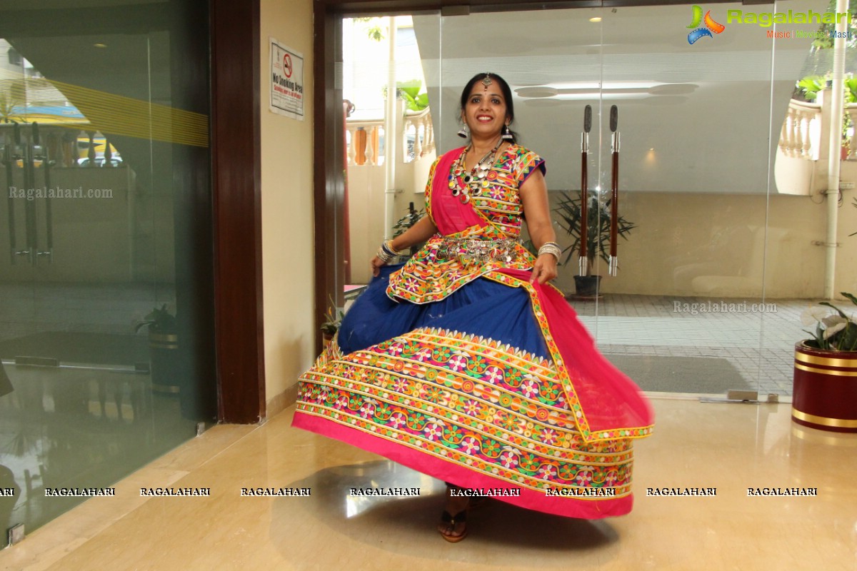 The Belle Femme Garba Dandiya at Hotel Royal Reve, Secunderabad