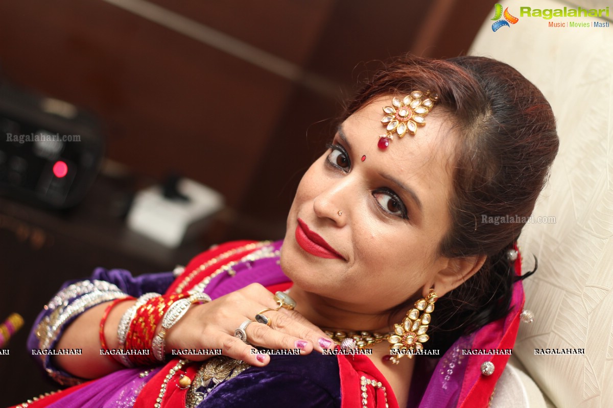The Belle Femme Garba Dandiya at Hotel Royal Reve, Secunderabad
