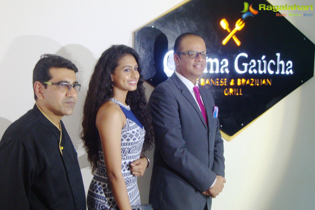 Brazilian Restaurant Chama Gaucha Logo Launch