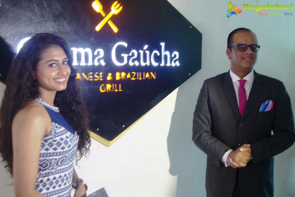 Brazilian Restaurant Chama Gaucha Logo Launch