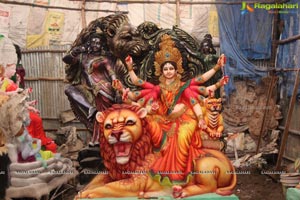 Dhoolpet Durga Mata Idols