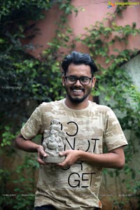 Eco-Friendly Ganesh Idol