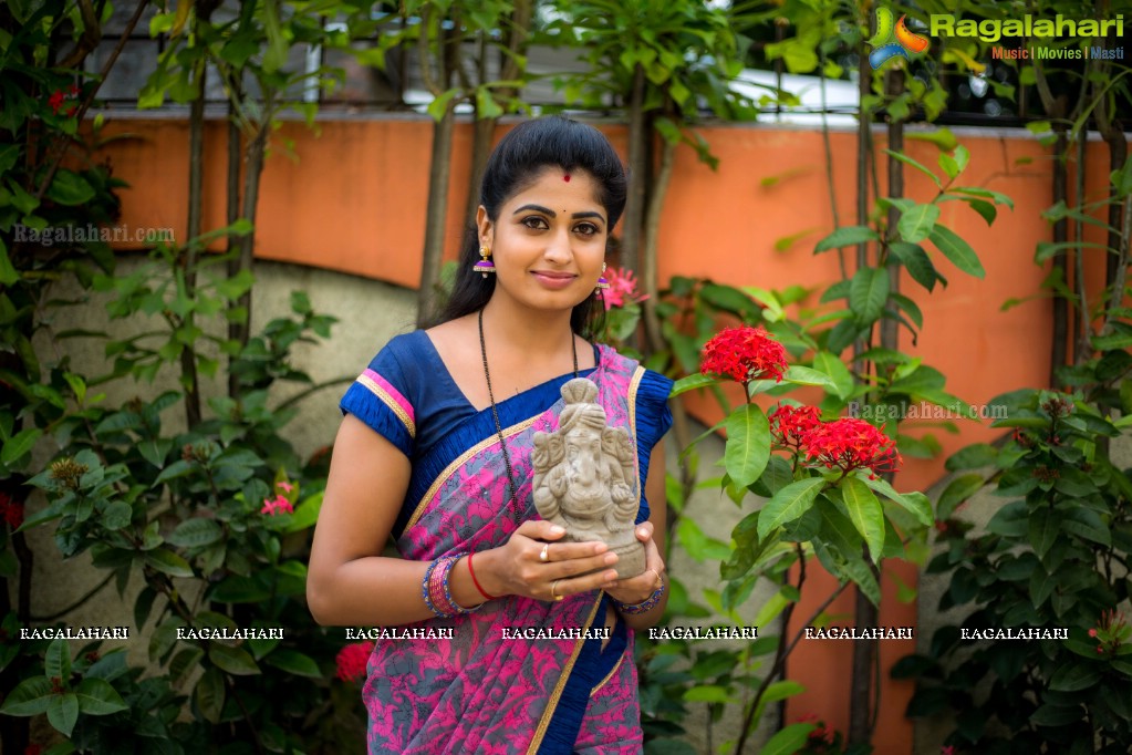 Gajelly's Charitable Trust promotes Eco-Friendly Ganesh Idol