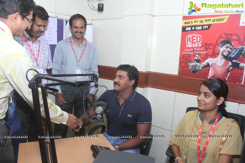 Eedu Gold Ehe Team at RED FM, Rajahmundry