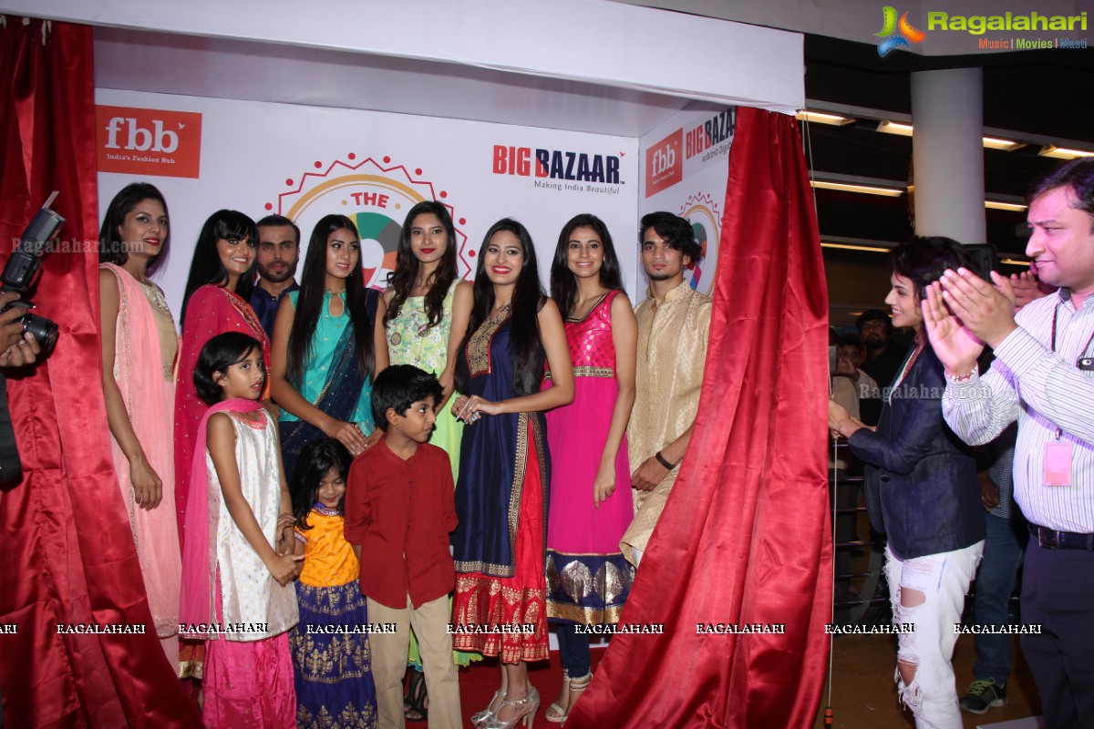 Glittering Fashion Show at Big Bazaar, Hyderabad