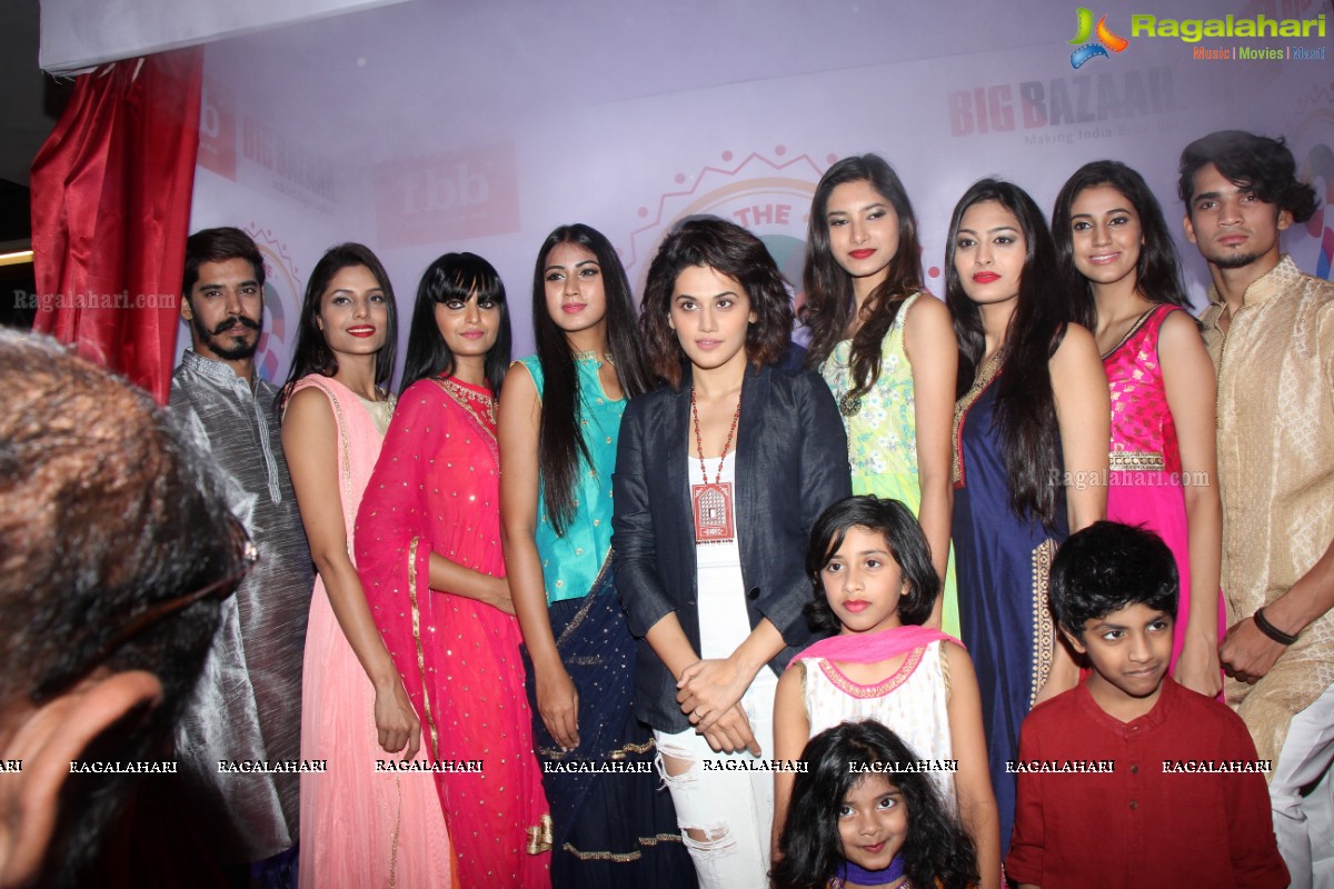 Glittering Fashion Show at Big Bazaar, Hyderabad