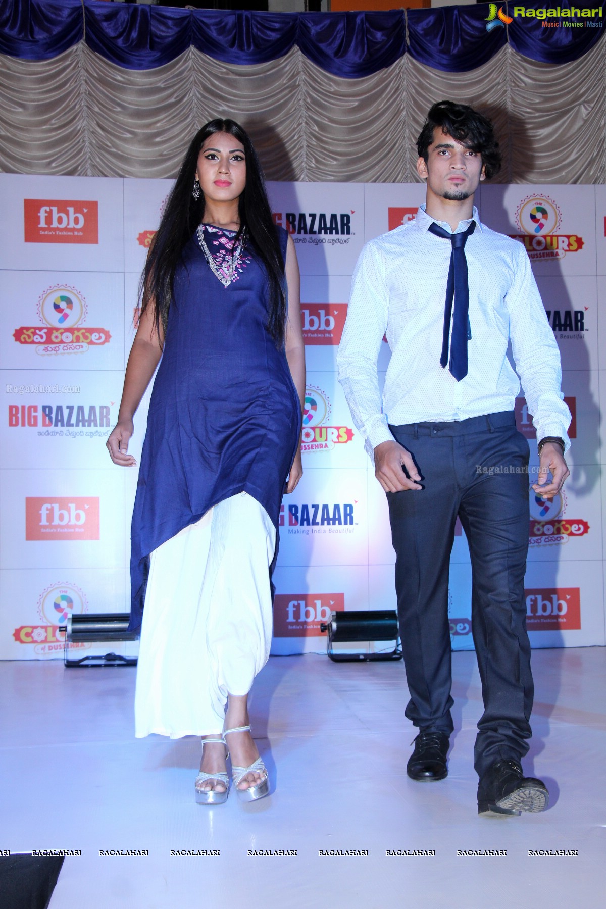 Glittering Fashion Show at Big Bazaar, Hyderabad