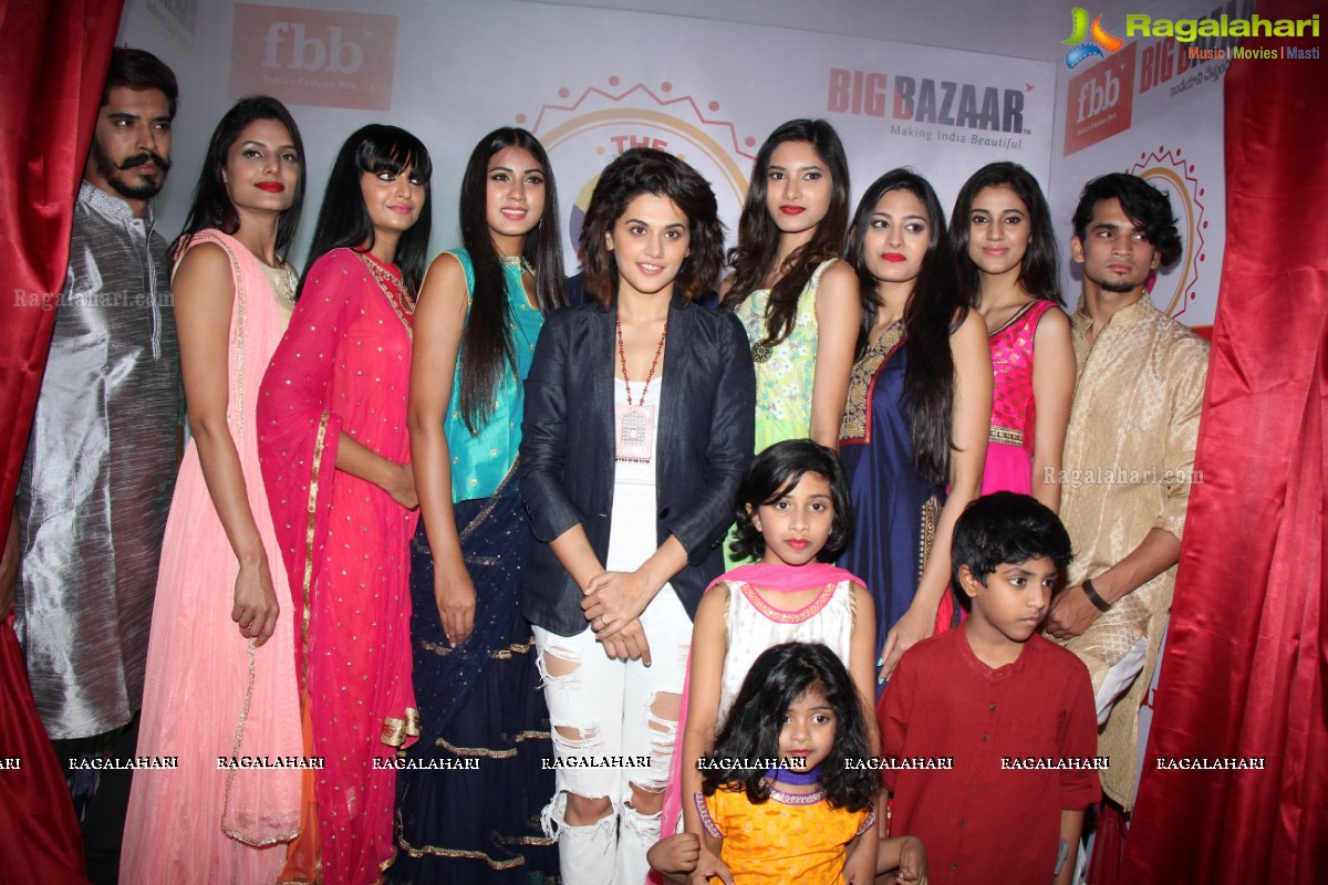 Glittering Fashion Show at Big Bazaar, Hyderabad