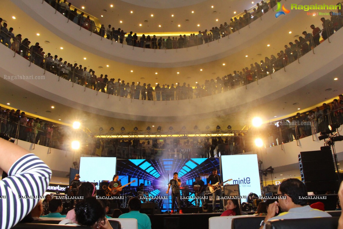 Forum Rocks Live - A Concert by Papon (Angaraag Mahanta) and his band East India Company at Forum Sujana Mall, Hyderabad