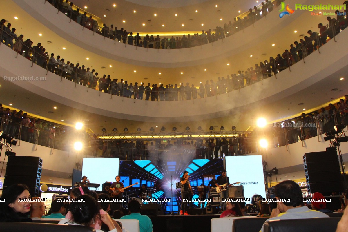 Forum Rocks Live - A Concert by Papon (Angaraag Mahanta) and his band East India Company at Forum Sujana Mall, Hyderabad