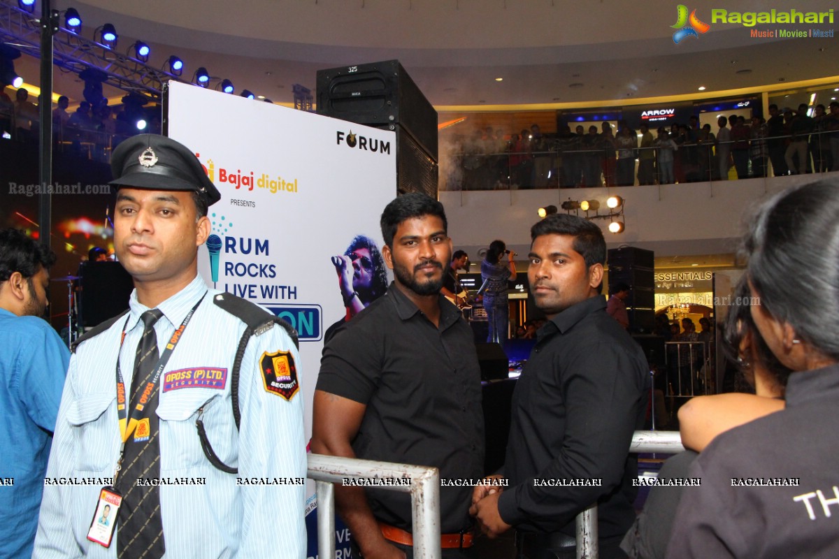 Forum Rocks Live - A Concert by Papon (Angaraag Mahanta) and his band East India Company at Forum Sujana Mall, Hyderabad