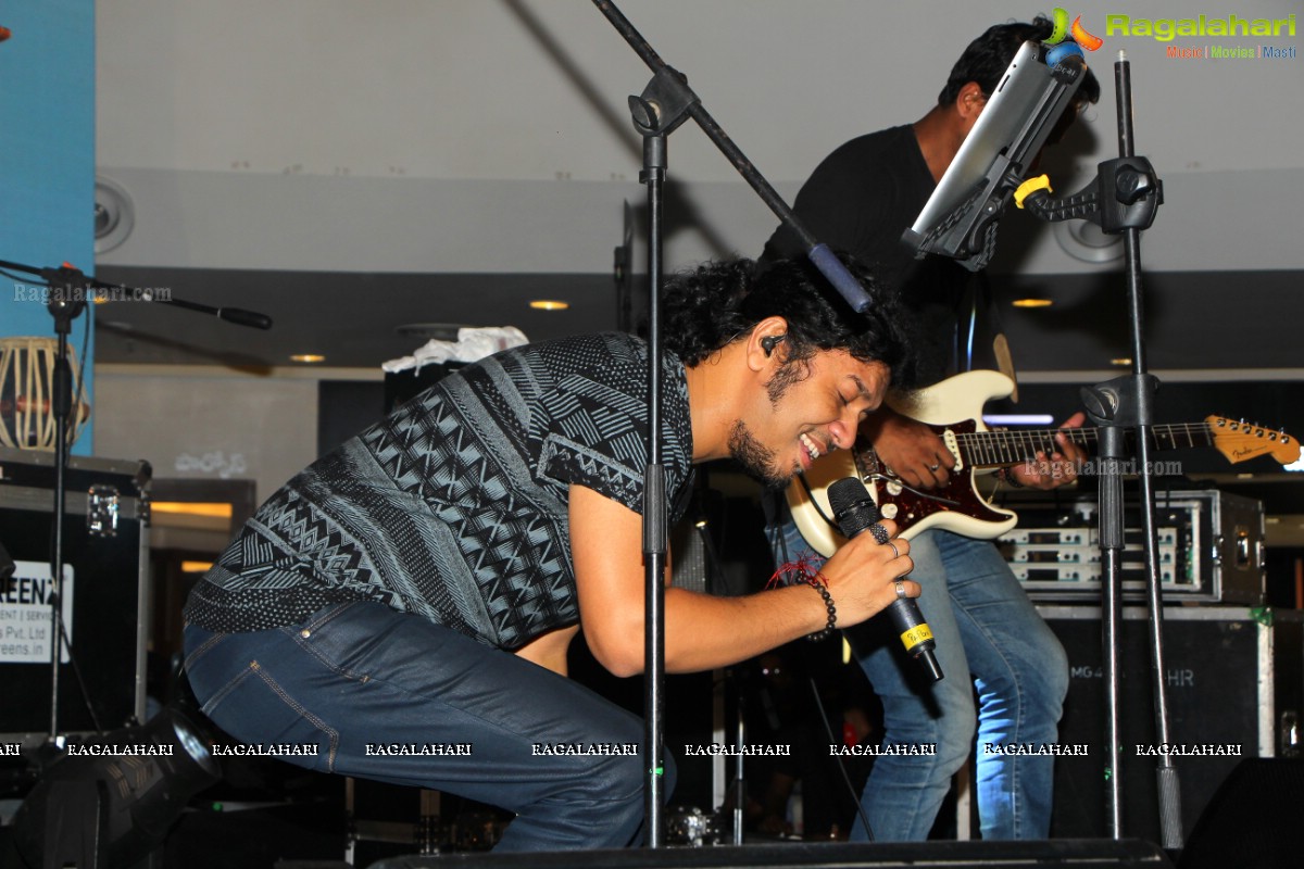 Forum Rocks Live - A Concert by Papon (Angaraag Mahanta) and his band East India Company at Forum Sujana Mall, Hyderabad