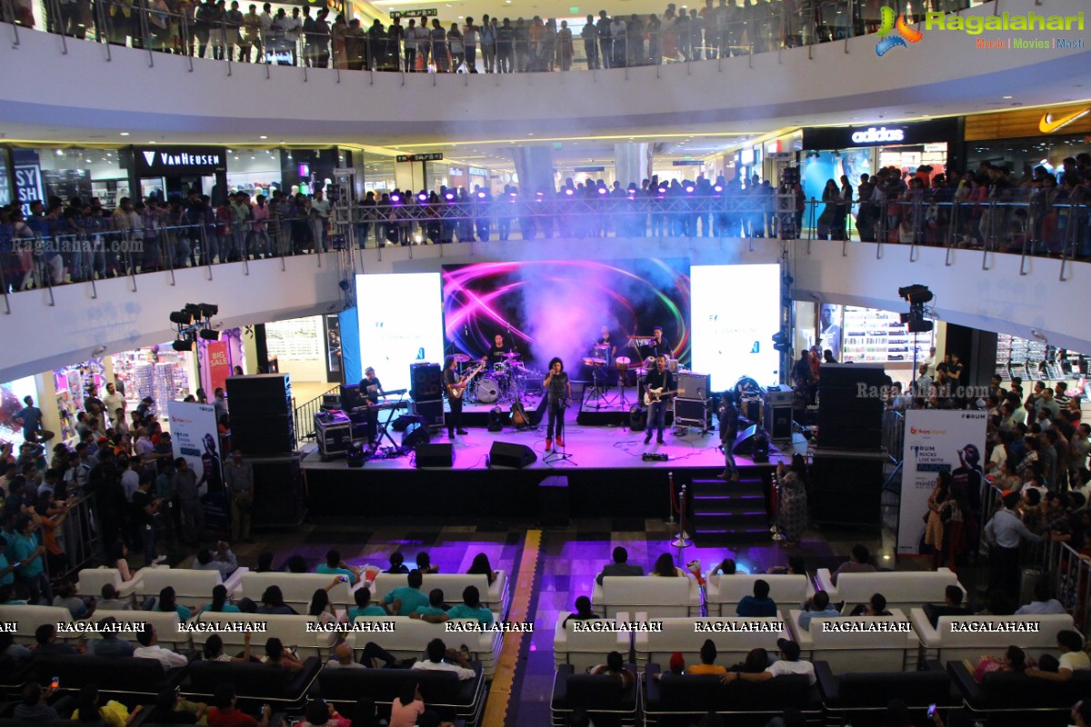 Forum Rocks Live - A Concert by Papon (Angaraag Mahanta) and his band East India Company at Forum Sujana Mall, Hyderabad