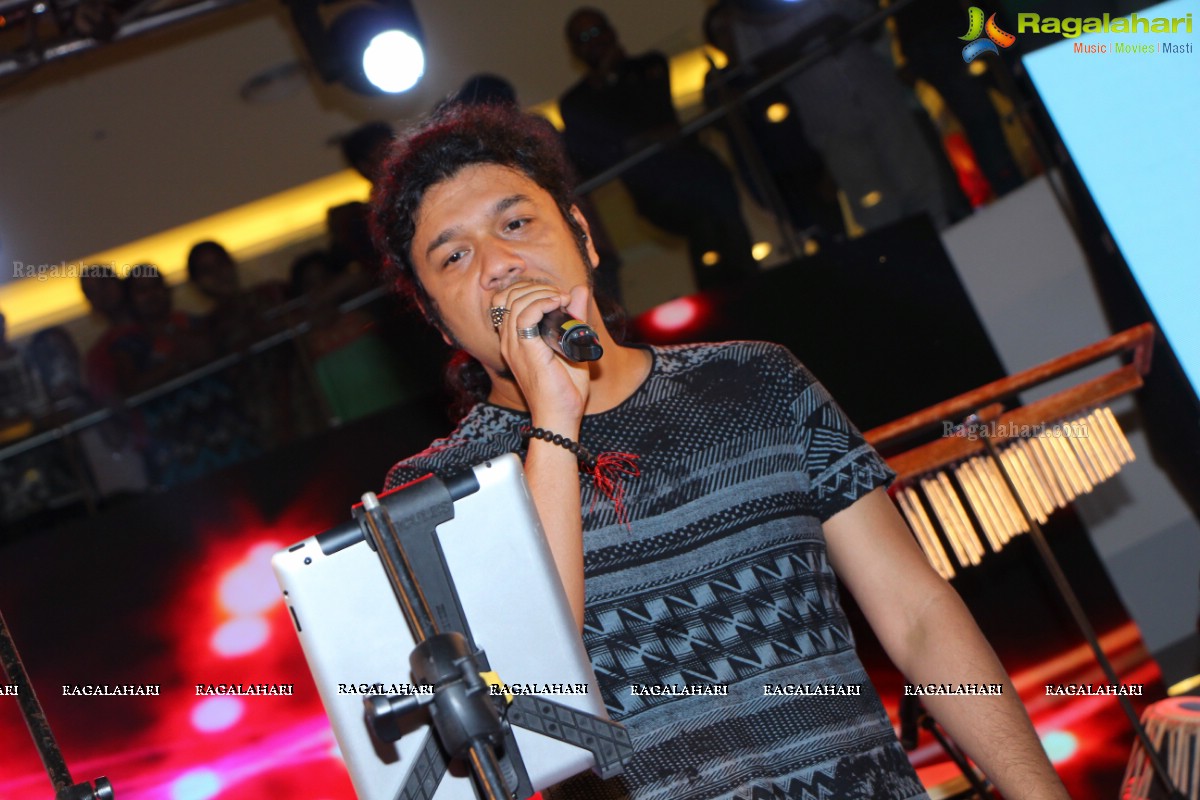 Forum Rocks Live - A Concert by Papon (Angaraag Mahanta) and his band East India Company at Forum Sujana Mall, Hyderabad