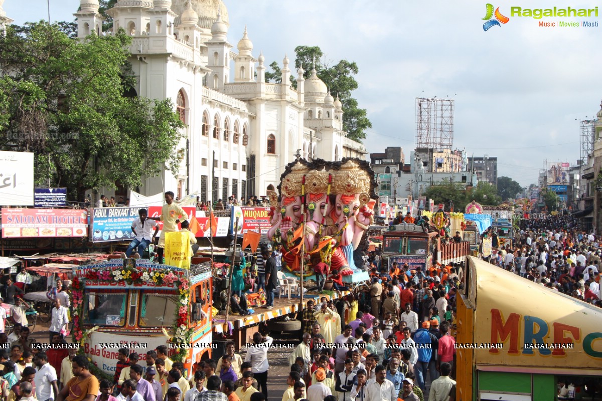 Ganesh Visarjan 2016, Hyderabad (Set 1)