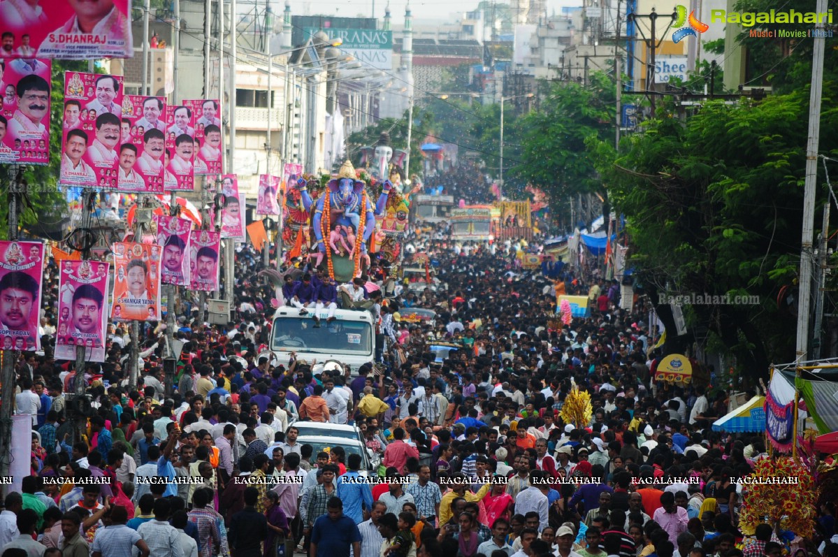 Ganesh Visarjan 2016, Hyderabad (Set 1)