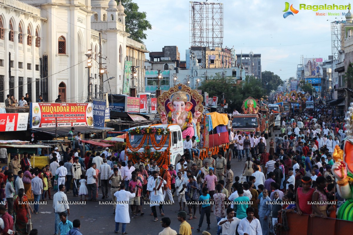 Ganesh Visarjan 2016, Hyderabad (Set 1)