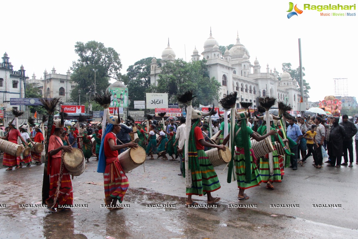 Ganesh Visarjan 2016, Hyderabad (Set 1)