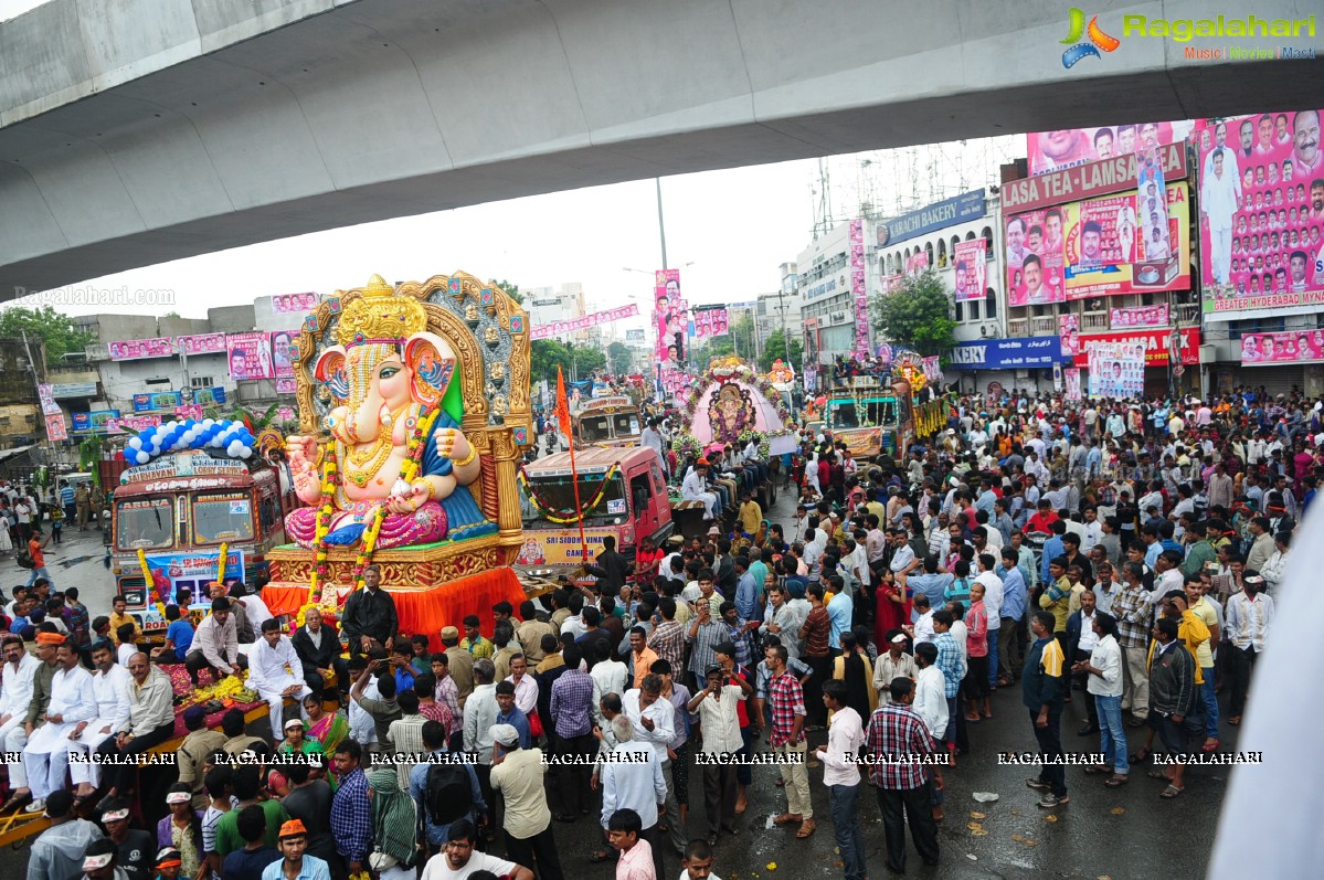 Ganesh Visarjan 2016, Hyderabad (Set 1)