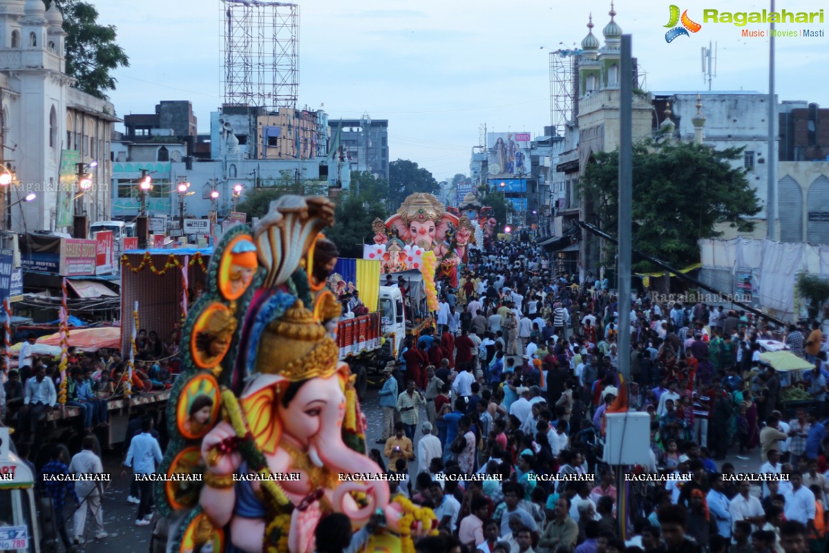 Ganesh Visarjan 2016, Hyderabad (Set 1)