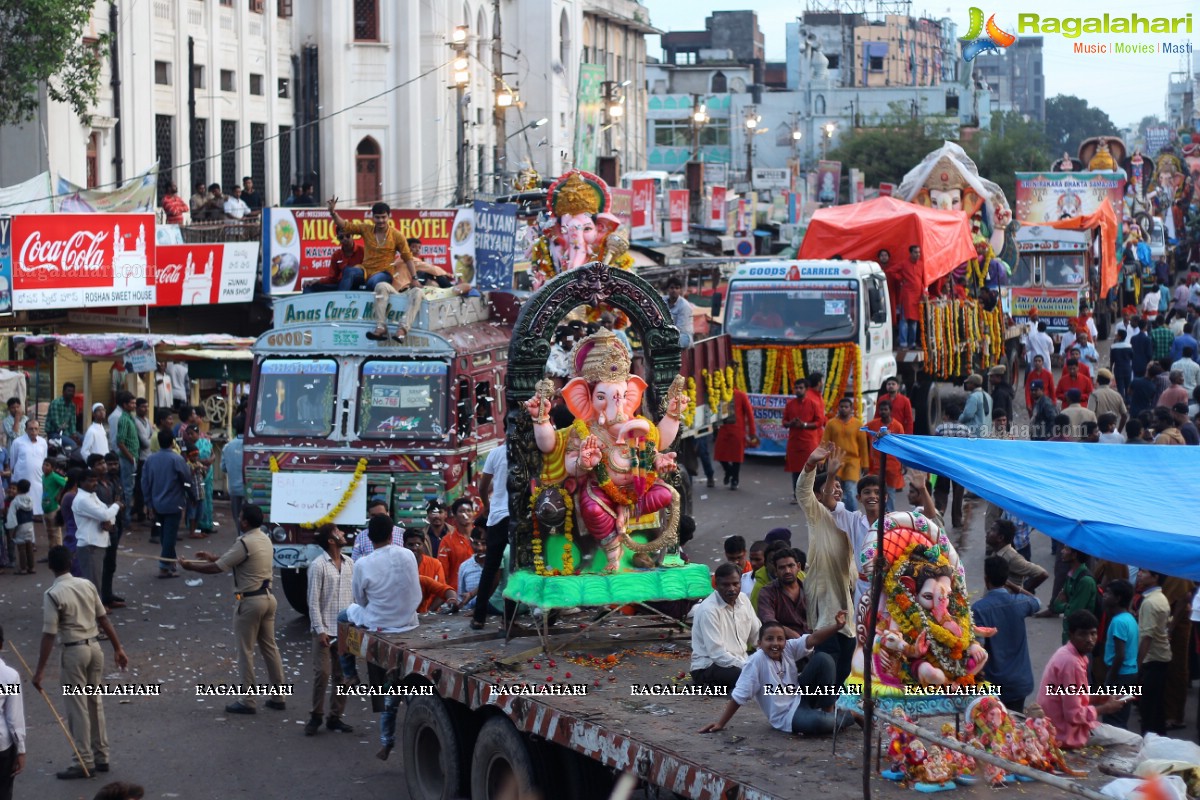 Ganesh Visarjan 2016, Hyderabad (Set 1)