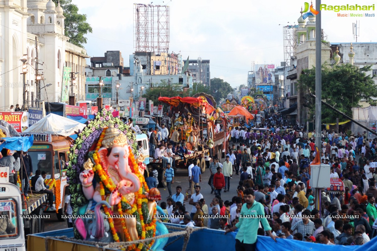 Ganesh Visarjan 2016, Hyderabad (Set 1)