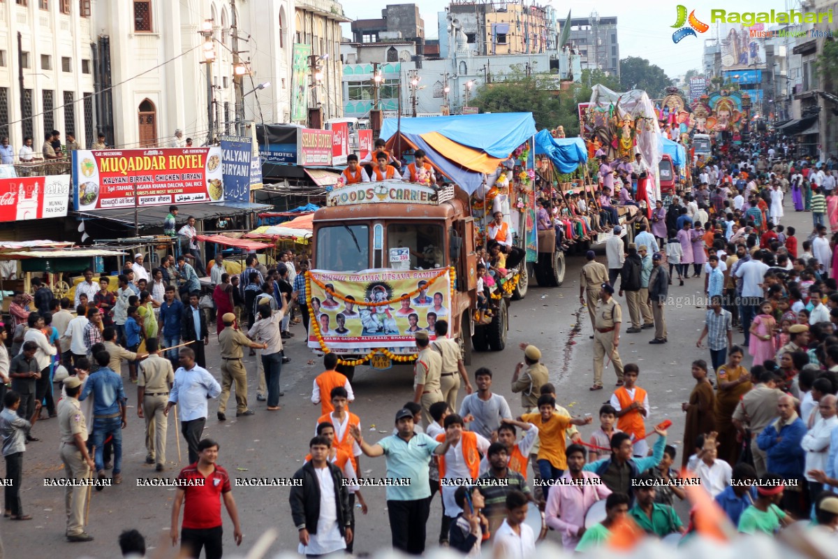 Ganesh Visarjan 2016, Hyderabad (Set 1)